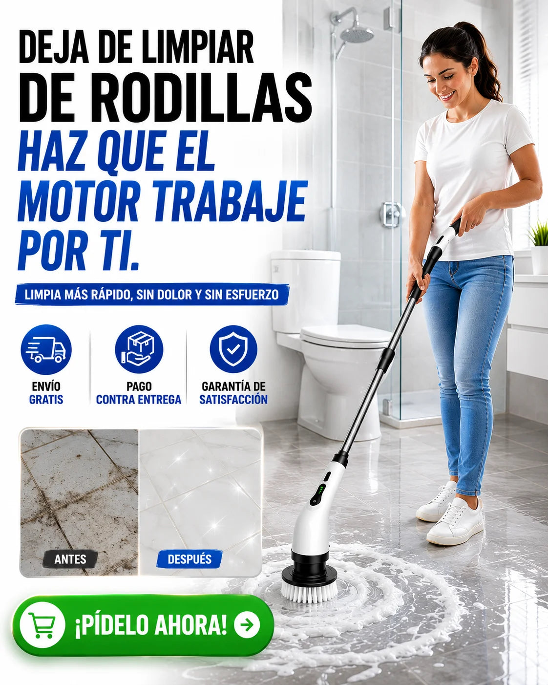Cepillo limpiador 9 en1